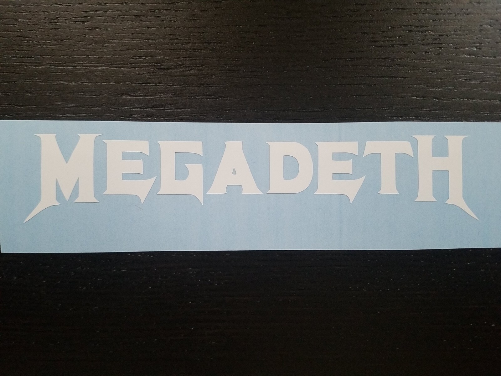 2 Megadeth Music Band Vinyl Car Decals Sticker Window Laptop Trucks 5.5" W