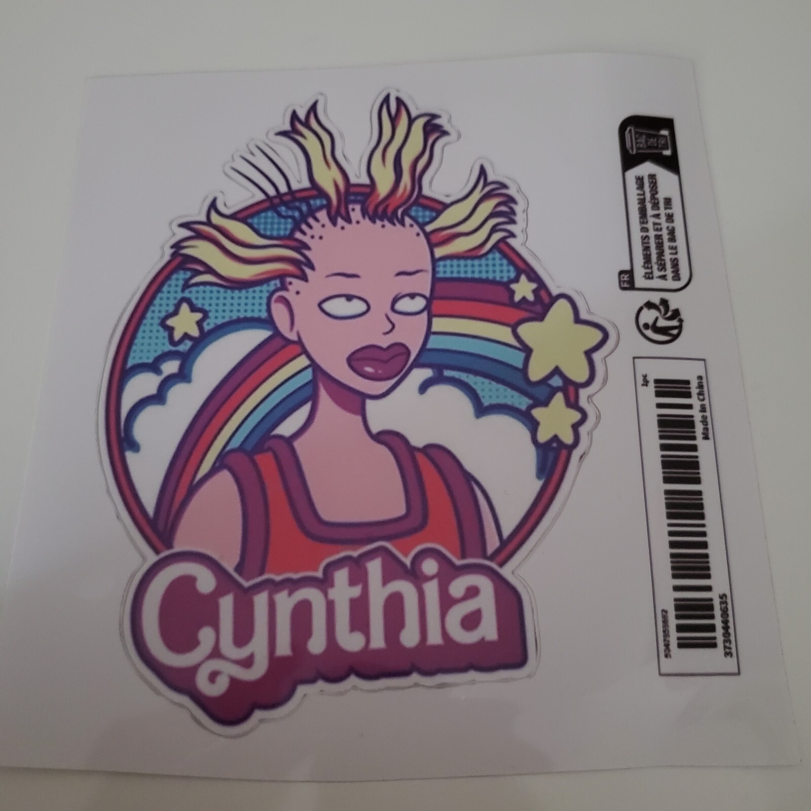 Cynthia Rugrats Decal Car Laptop Truck NEW
