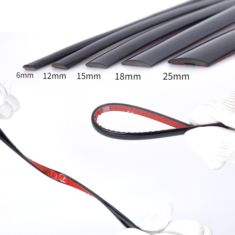 Car-Styling Car Moulding Trim Strip PVC DIY Door Edge Scratch Protector 3 Meter