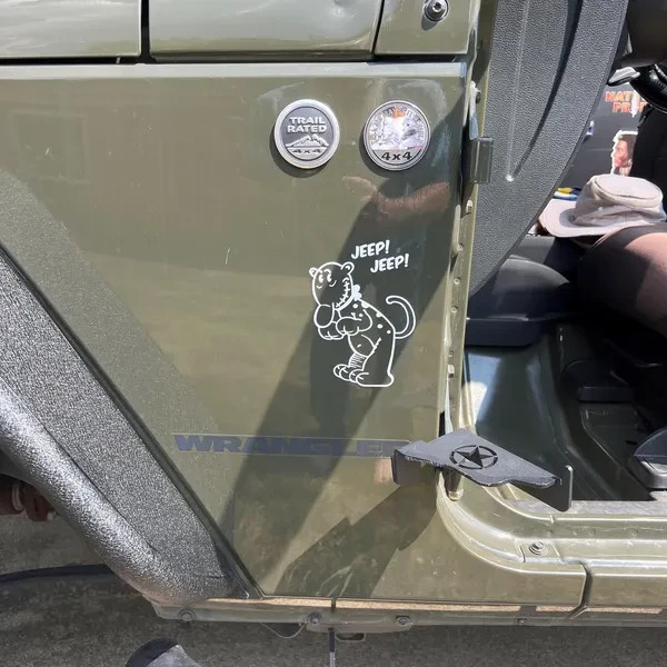 Eugene the JEEP Cartoon Funny Window Car Truck Decal Popeye Sticker