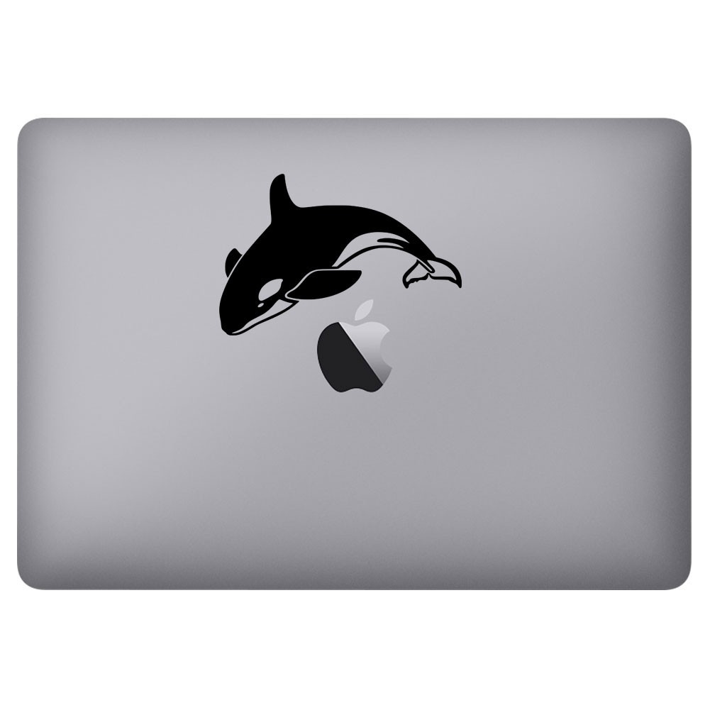 4" X 6" Killer Whale Vinyl Decal Sticker for Cup Home Window Wall Door Laptop
