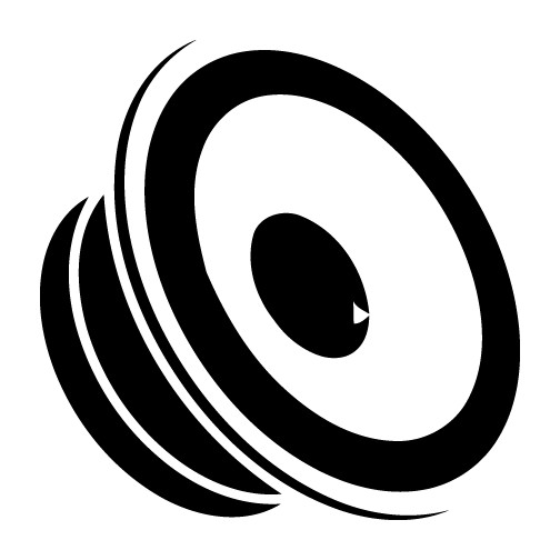 Speaker Die Cut Vinyl Decal Made in USA Multiple Colors Available