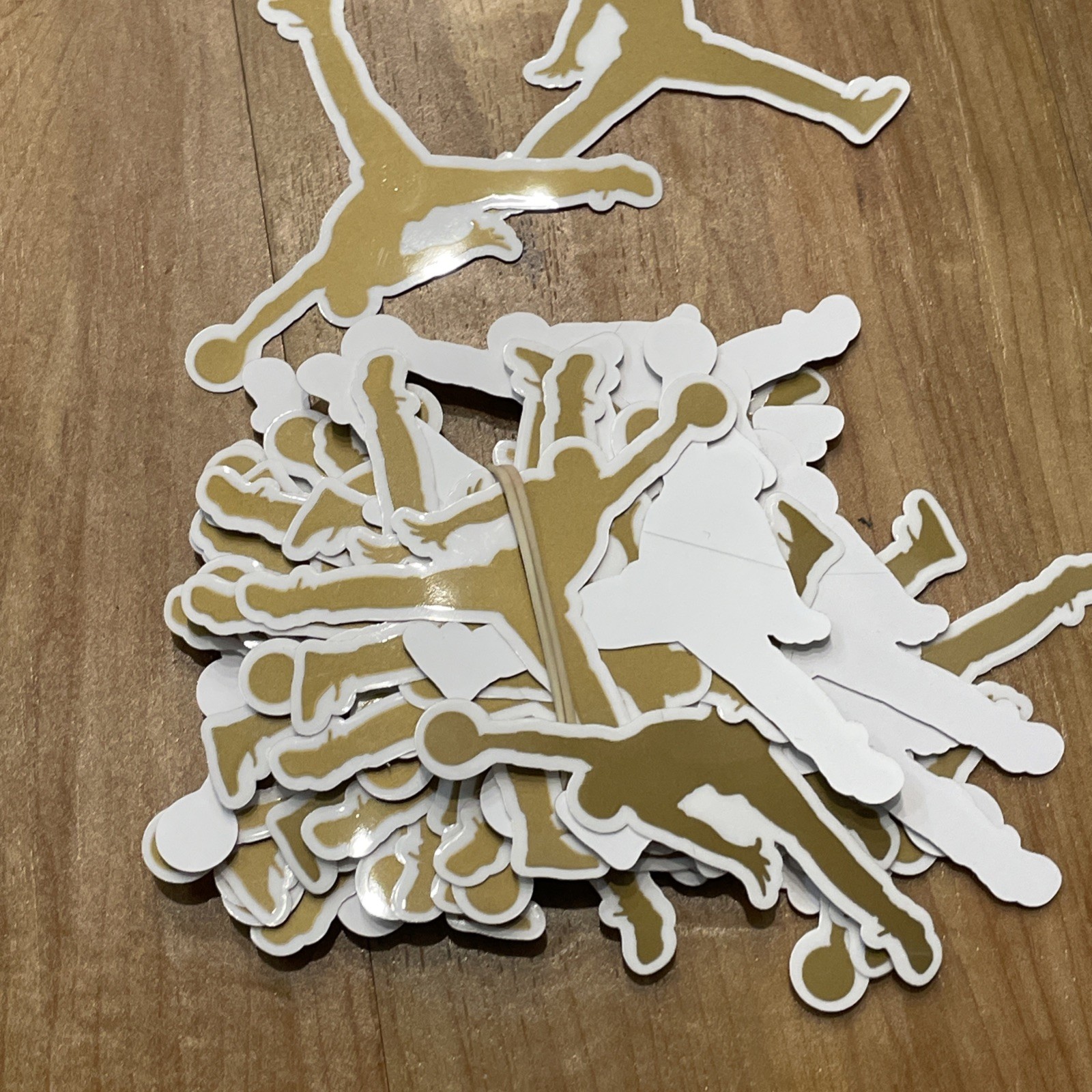 Air Jordan Sticker Gold JUMPMAN Sticker 3.5” Official Nike Air Jordan Sticker