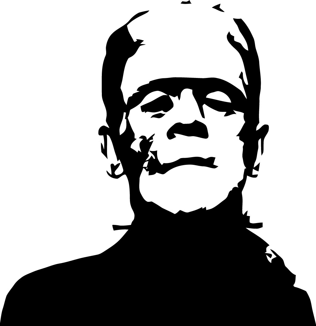 Frankenstein Vinyl Decal Mary Shelly Boris Karloff Horror Classic Movie Monster
