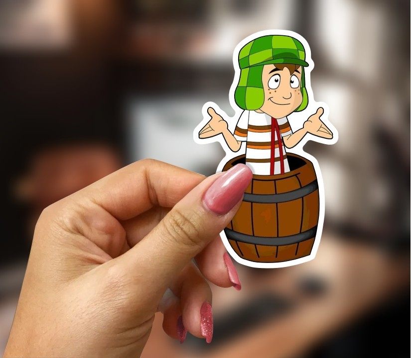 El Chavo del Ocho, Sticker, Peel N' Stick, Different Sizes
