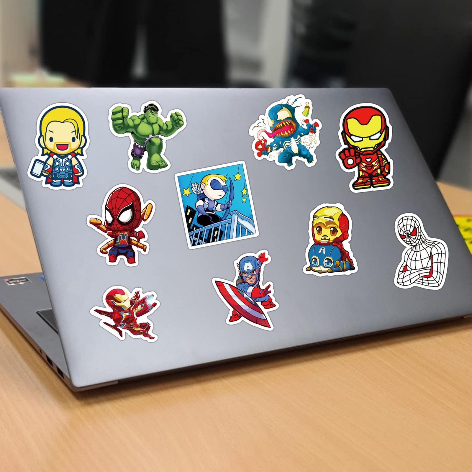 200PCS Cool Character Stickers Bulk for Boys Teens Adults | Decor for Water Bott