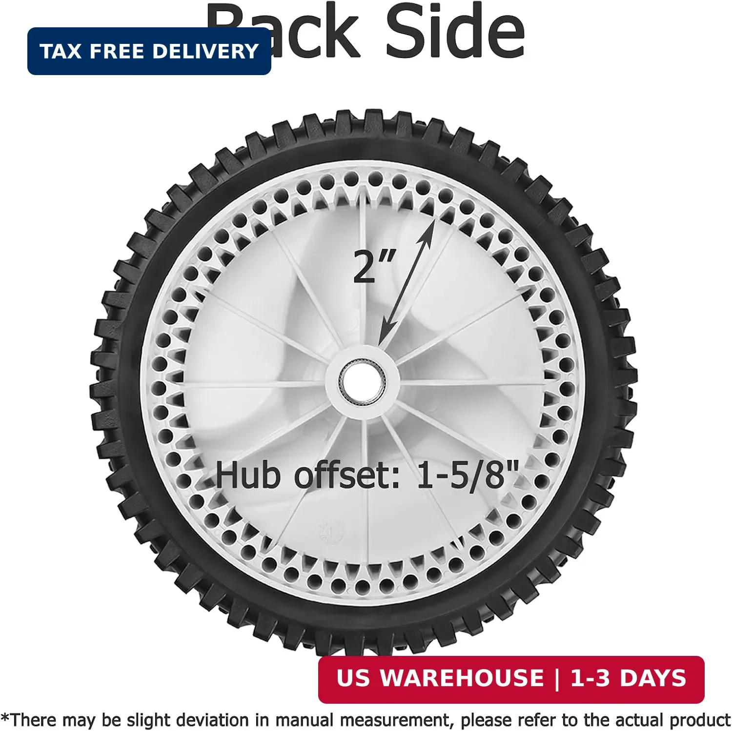 532403111 Front Drive Wheels Fit for Craftsman Lawn Mower – Front Drive Tires Wh