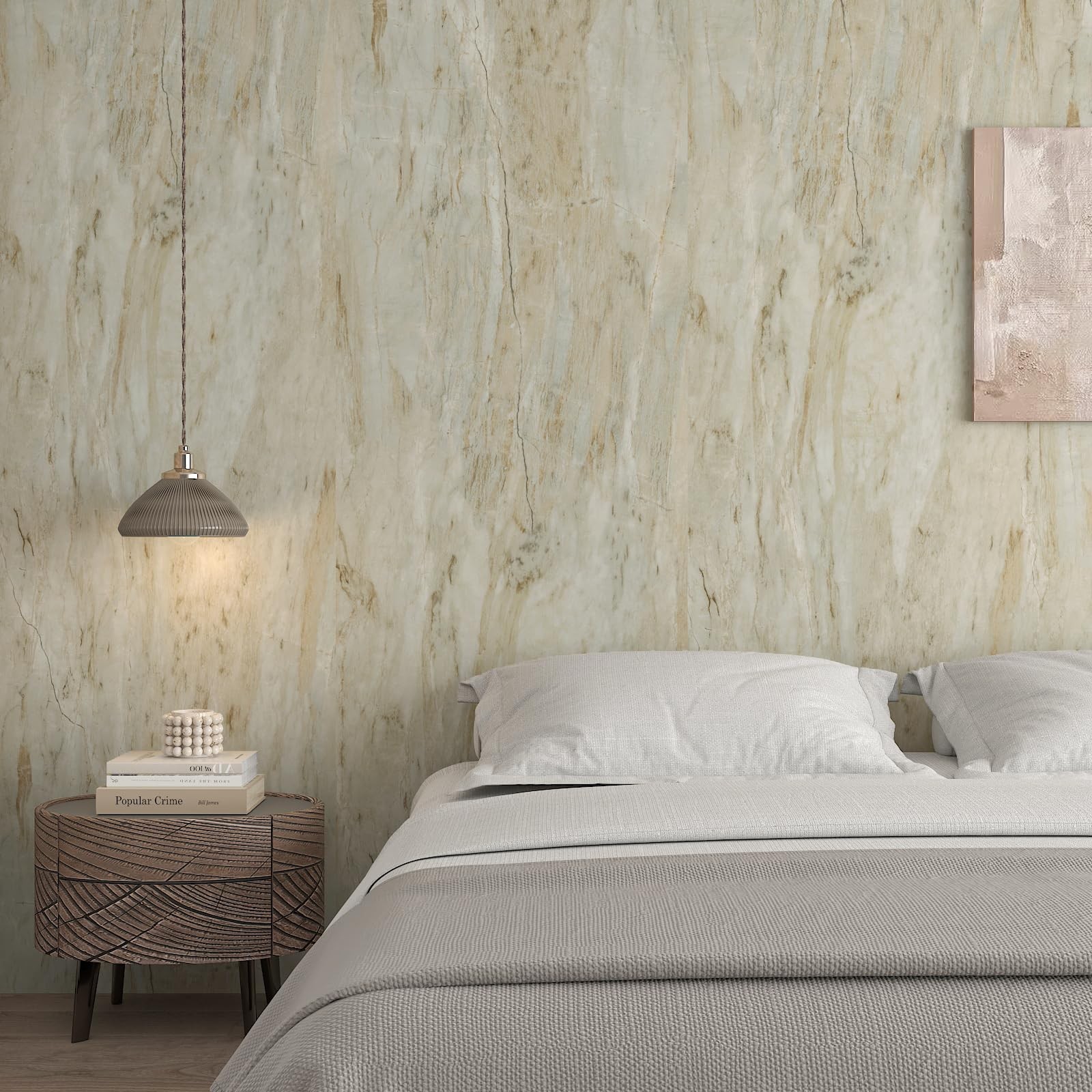 Thick Wood Grain Contact Paper Peel and Stick Wallpaper 15.7"x118" Self Adhes…