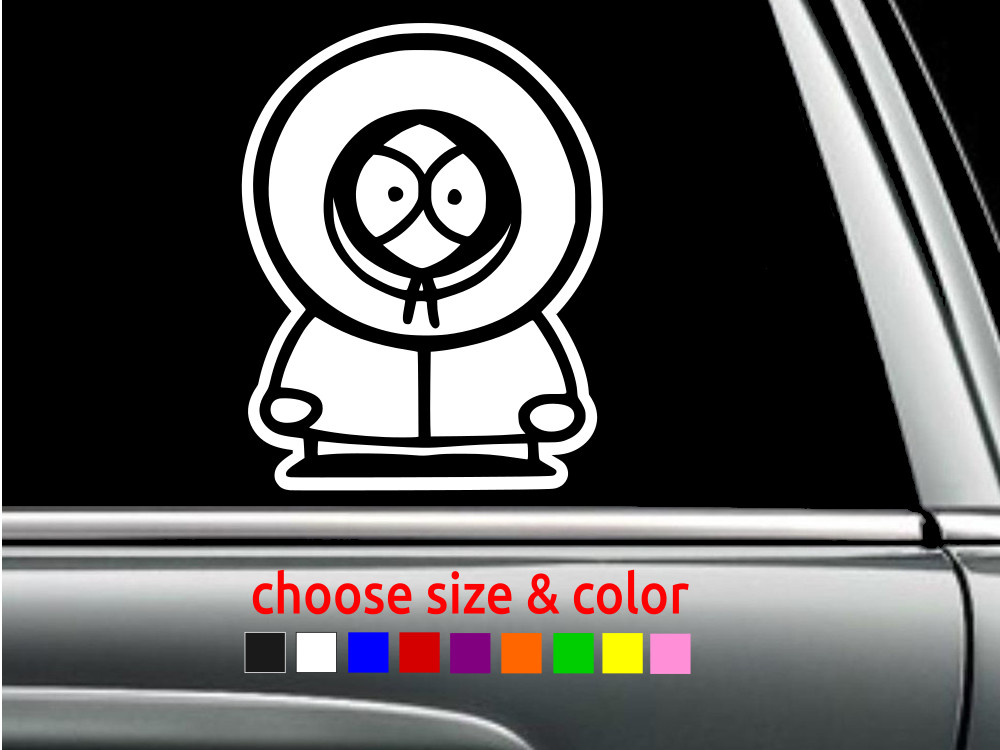 SOUTH PARK KENNY MCCORMICK Vinyl Decal Car Wall Window Sticker CHOOSE SIZE COLOR