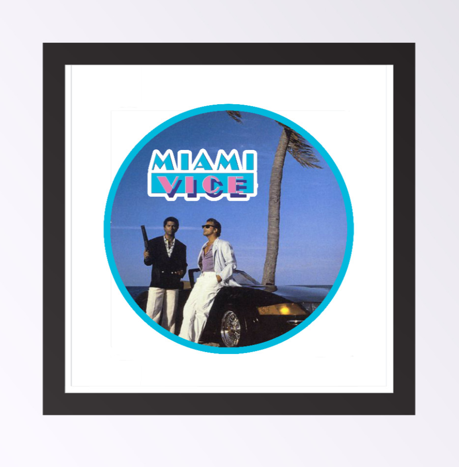 Miami Vice – 4" Vinyl Decal Sticker Handmade Car Laptop Decor Cooler Tumbler 253