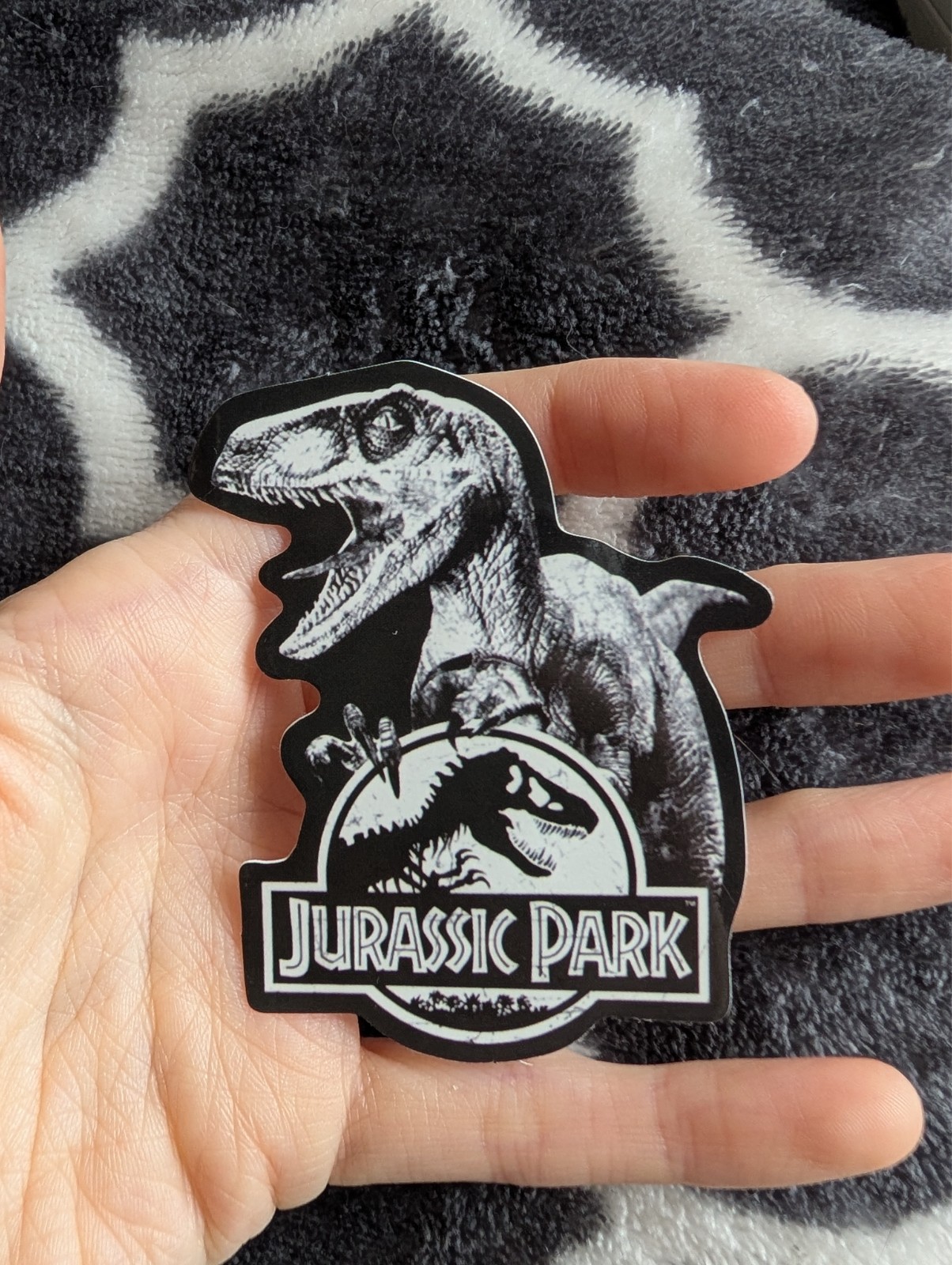 Jurassic Park Dinosaur Sticker Vinyl Decal | T-Rex Movie Film Fan Art