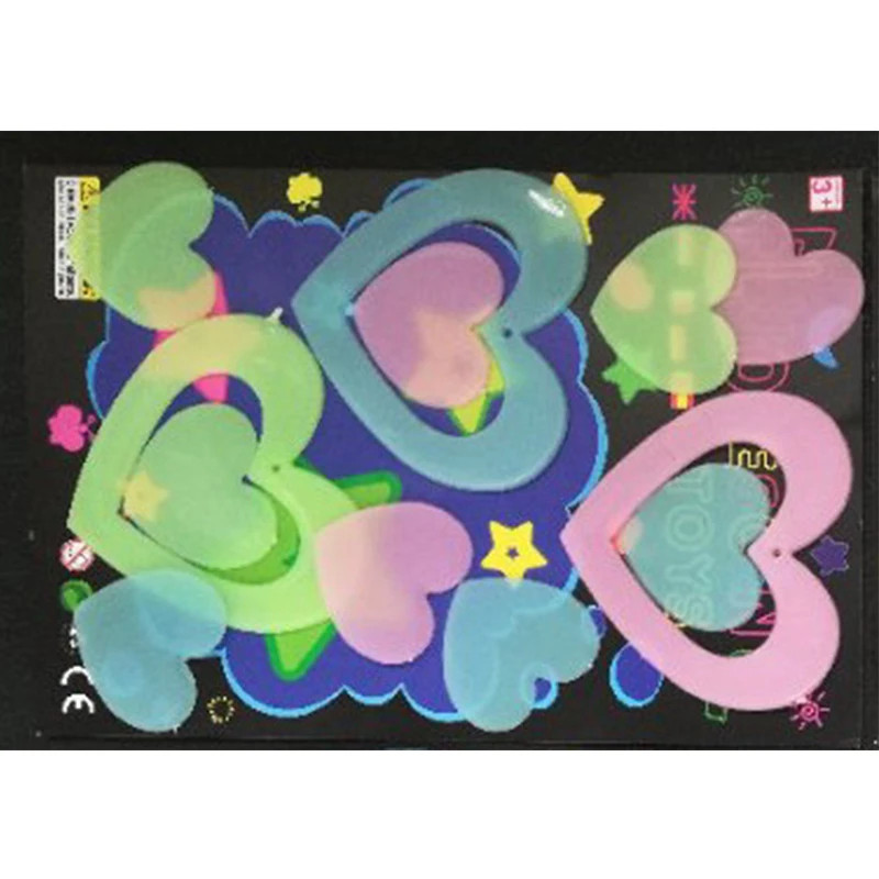 Luminous Cartoon Butterfly Stars Wall Stickers for Kids Room Bedroom Decor Glow