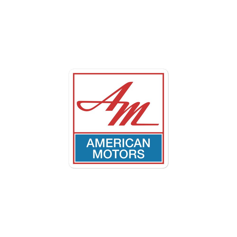 AMC American Motors 1954 Logo Retro Sticker – Bygone Brand