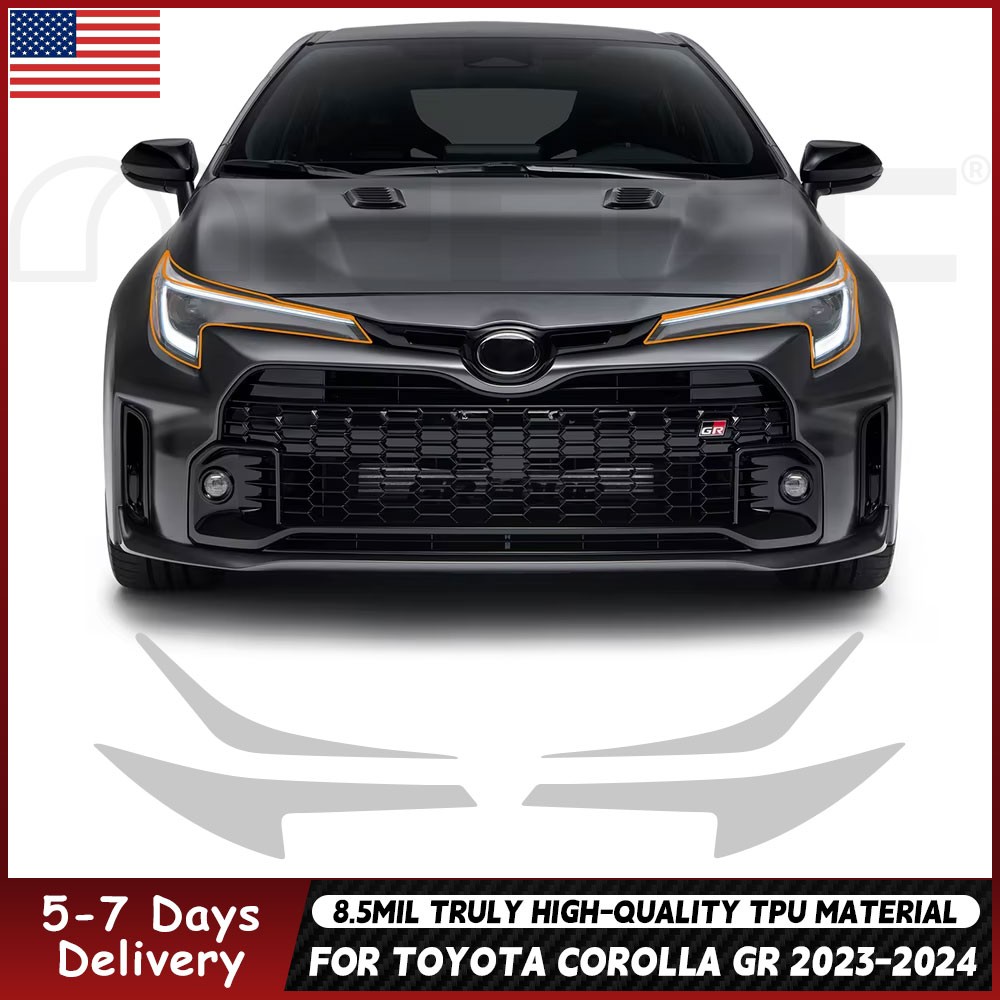 For Toyota GR Corolla 2023-2024 Paint Protection Film PreCut PPF Clear Bra Kit