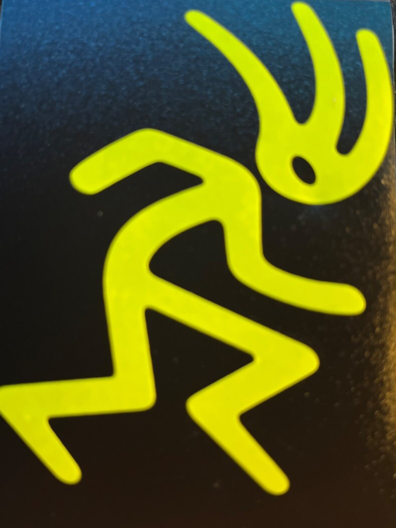 Kokopelli Vinyl Sticker/Decal Fertility Agriculture Approx 2.5 X 3.5