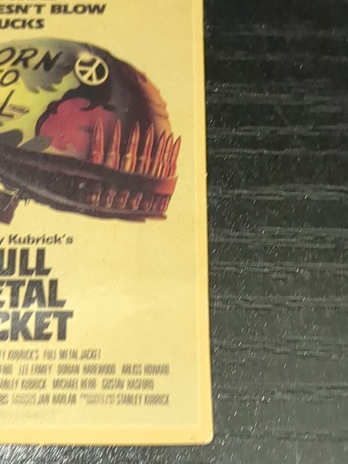 Sticker Full Metal Jacket 1987 Stanley Kubrick RARE Poster Artwork Philip Castle