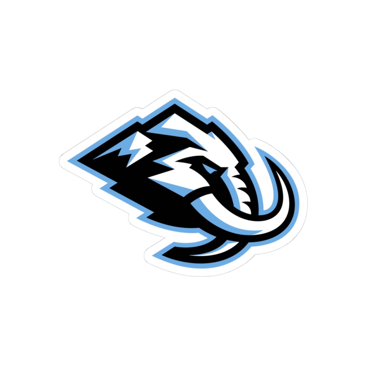 Utah Mammoth Stickers, Ice Hockey Team Logo Sticker, Salt Lake City