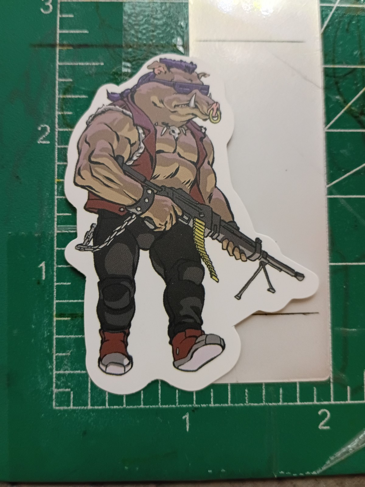 TMNT STICKER X 2×2 INCHES, VYNIL HIGH GLOSS STICKER X SMALL SIZE STICKER