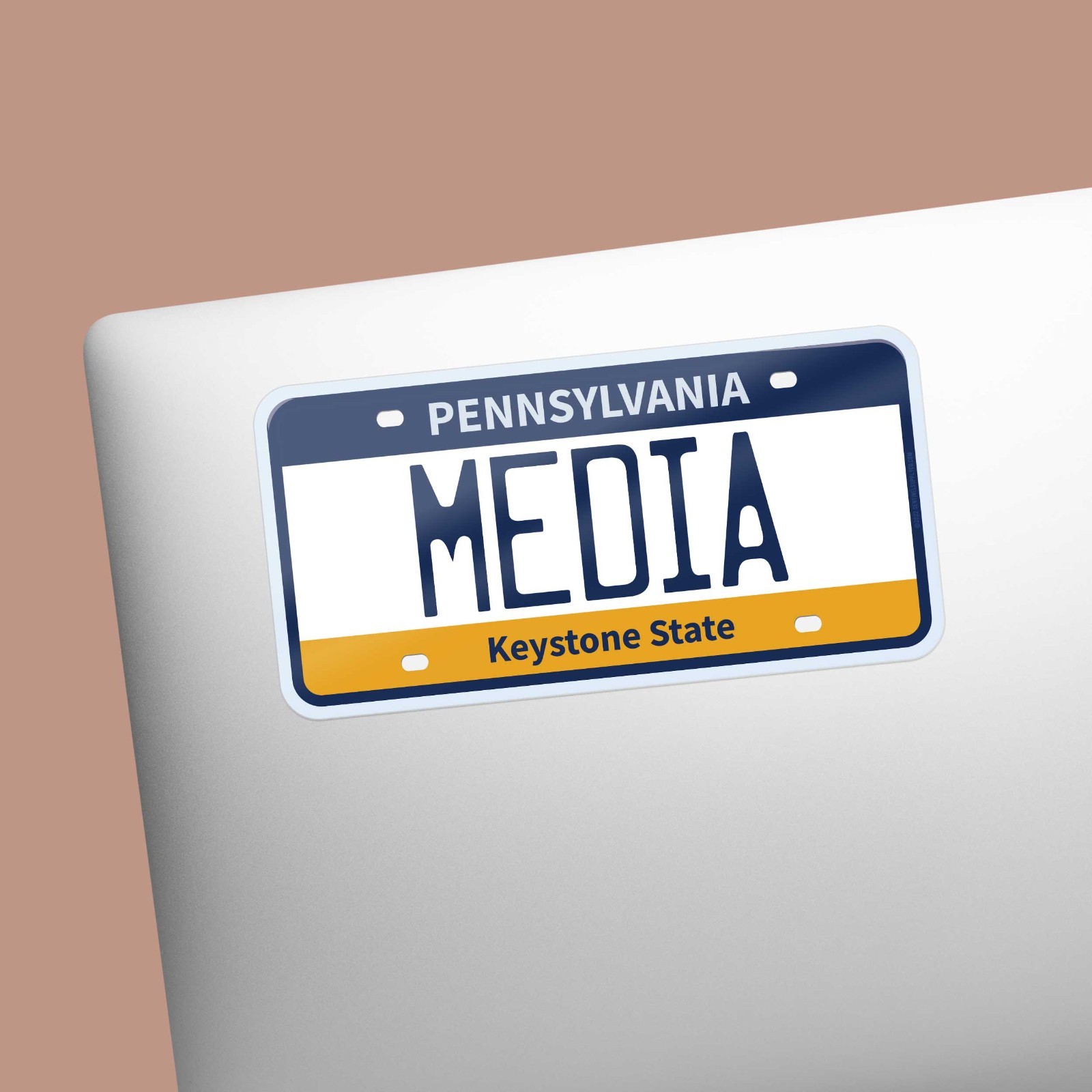 Pennsylvania License Plate Stickers – Choose Your PA City or Saying Decal