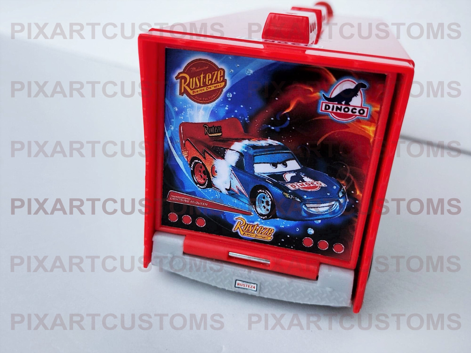 Pixar Cars Mack Hauler Transforming Lightning McQueen Sticker Set Read Descript-