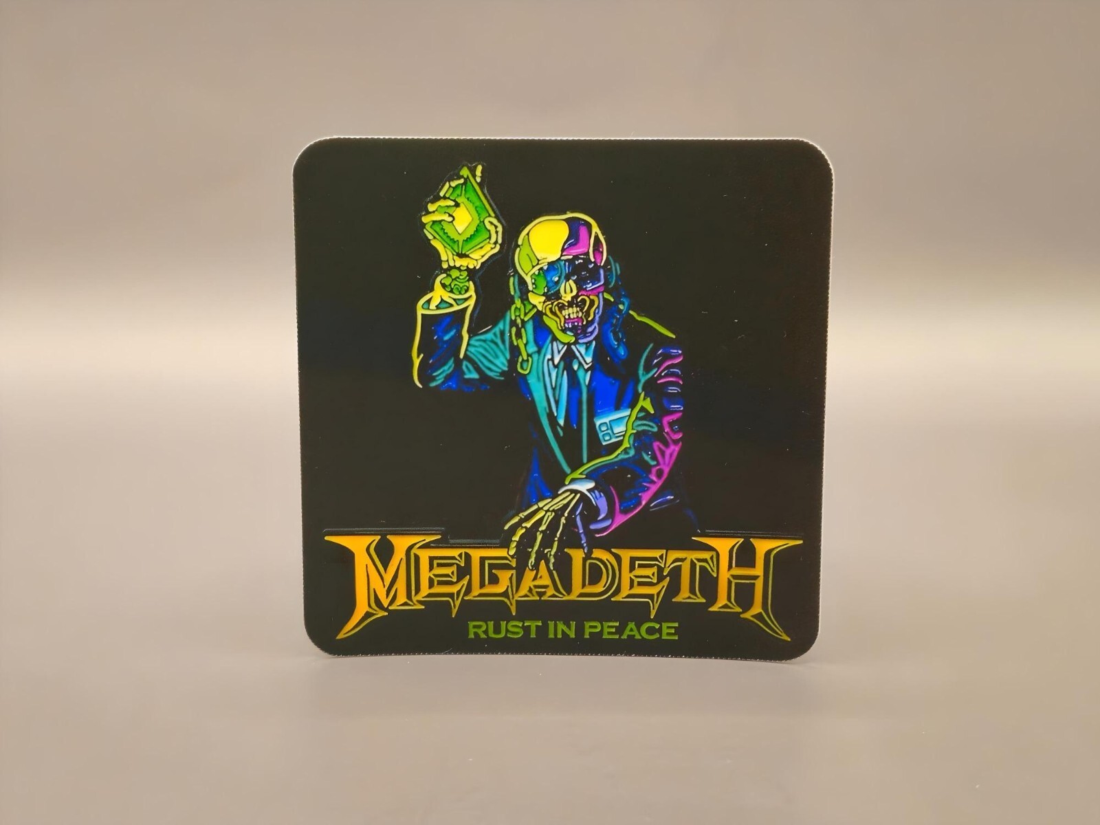 Megadeth Inspired Stickers Vic Rattlehead Vinyl Decals Thrash Heavy Metal Band