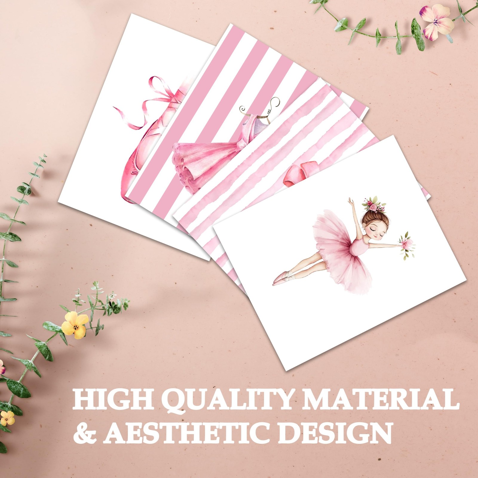 Ballet Wall Art Posters Prints For Ballerina Girls Room Dance Studio, Preppy …