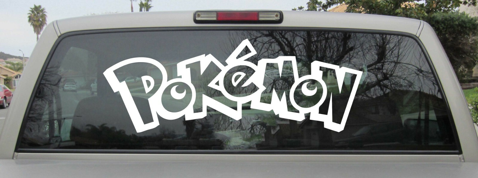 Pokemon Logo – Vinyl Decal – Pokemon Sticker – You Choose Size and Color