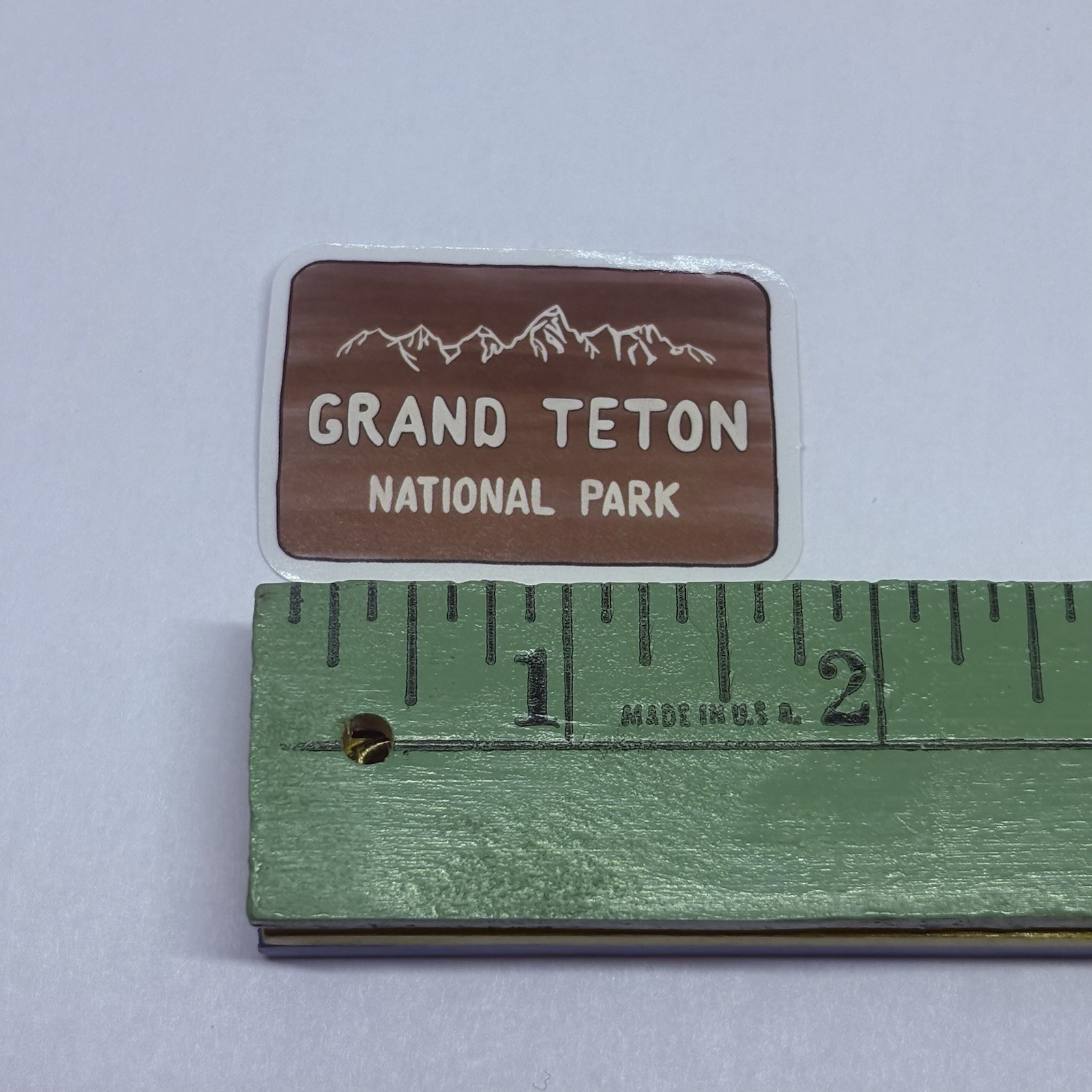 Grand Teton National Park Sticker Travel Art Tour Gift Decal Vinyl Souvenir Tc9