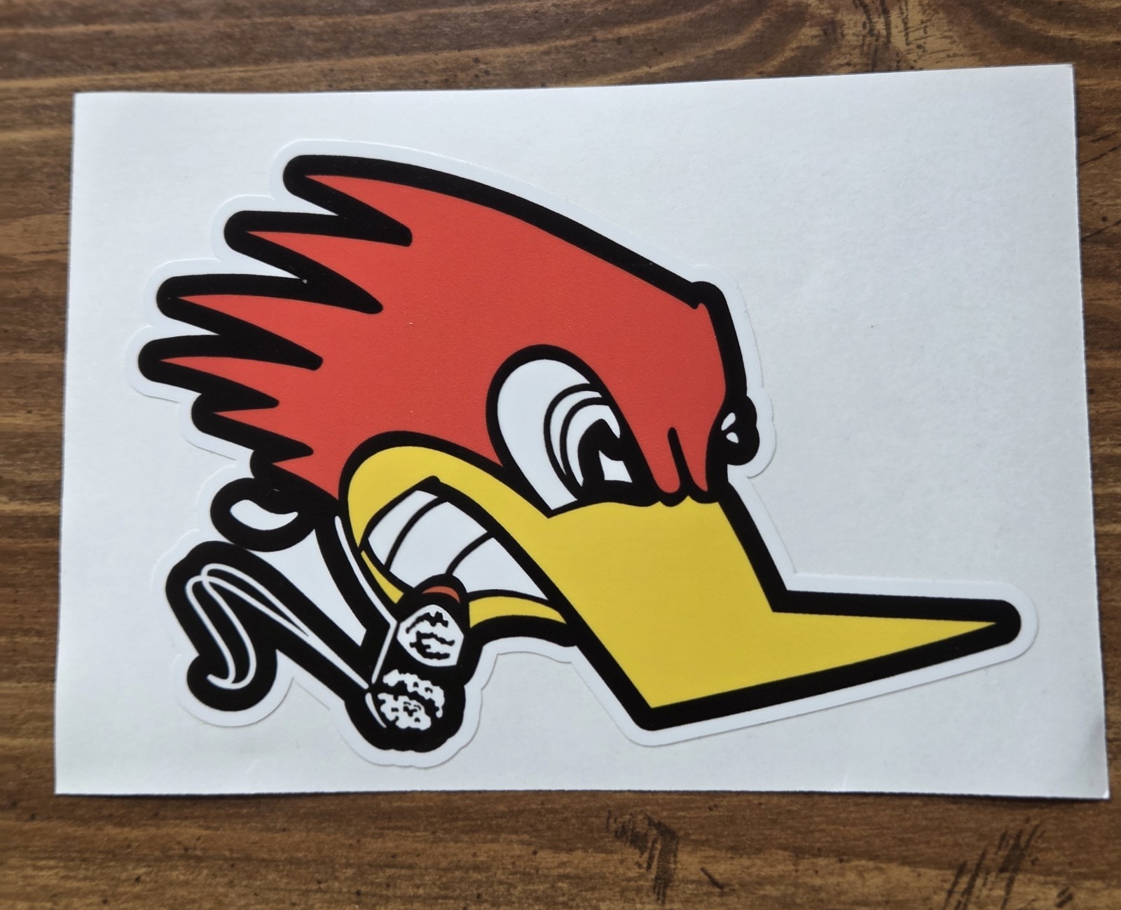 Cartoon Woodpecker Sticker Removable for Car Wall Window