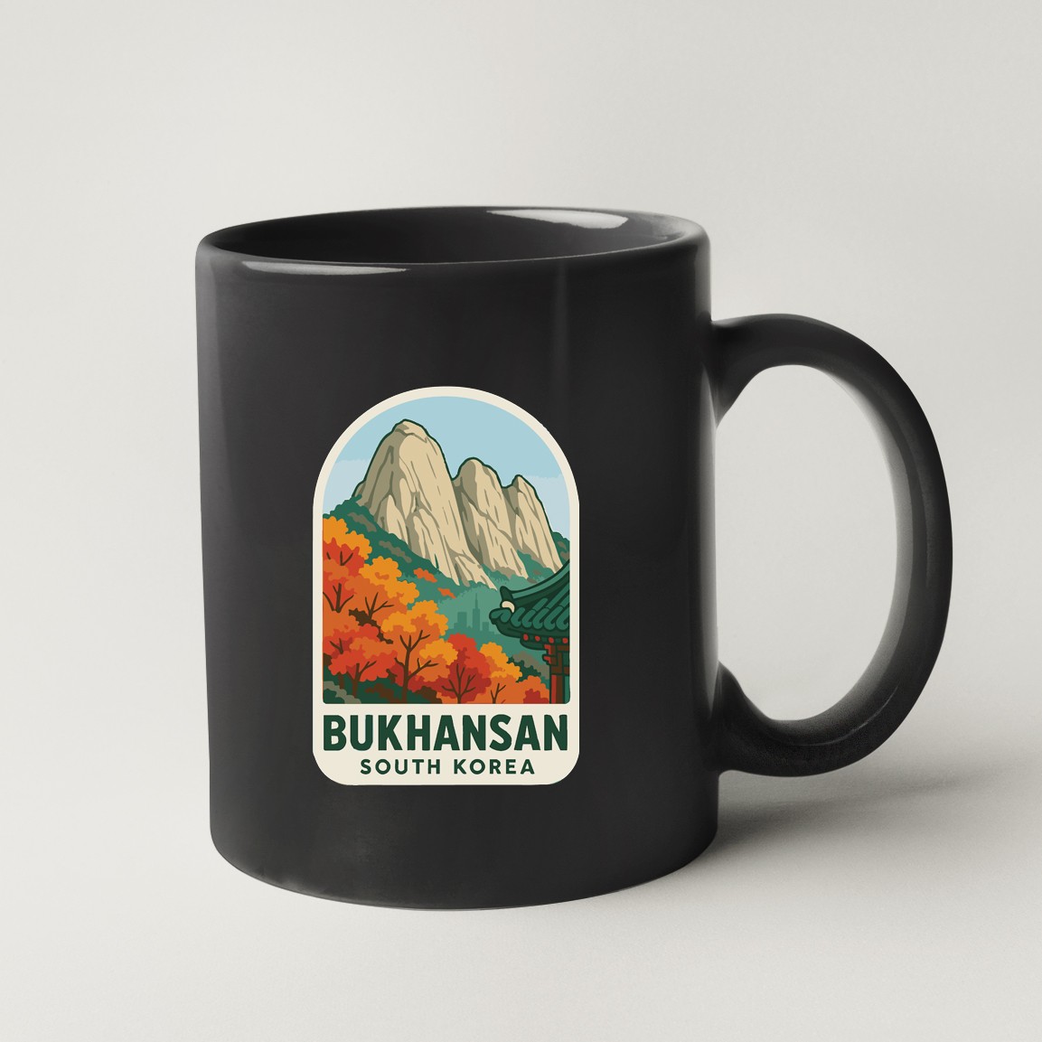 Bukhansan South Korea National Park Sticker Decal Vinyl Die-Cut World