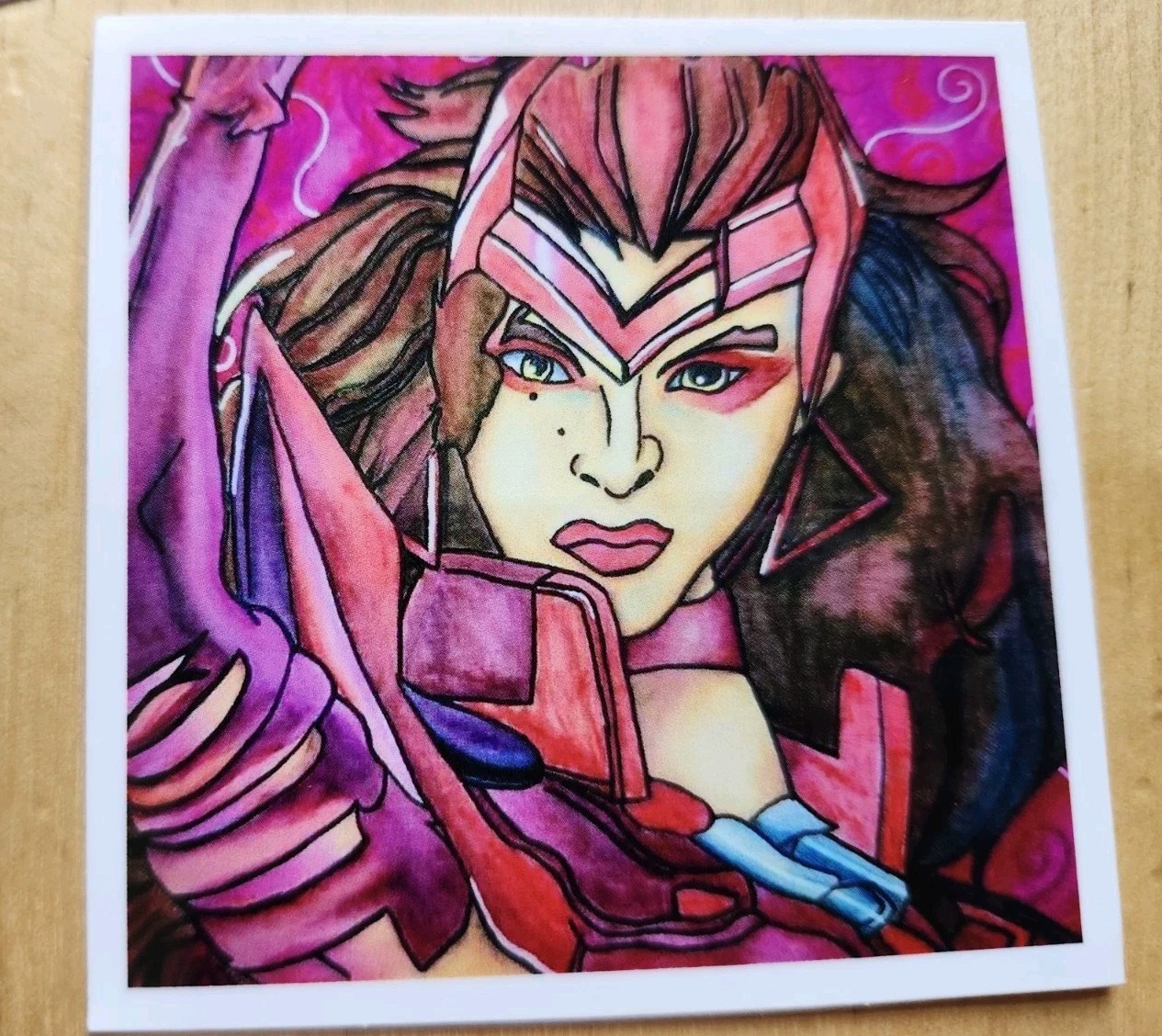 Anime Disney Original Artwork (By Hand)Becca's Art Corner Signed By Artist