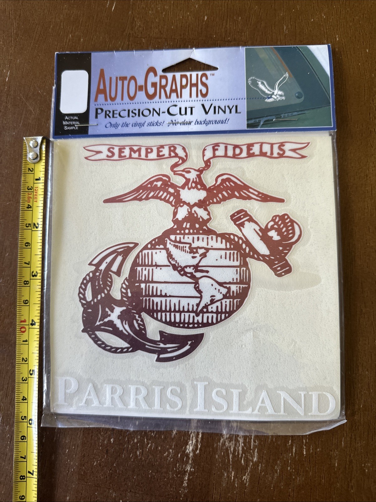 USMC Parris Island Precision Cut Vinyl Stickers