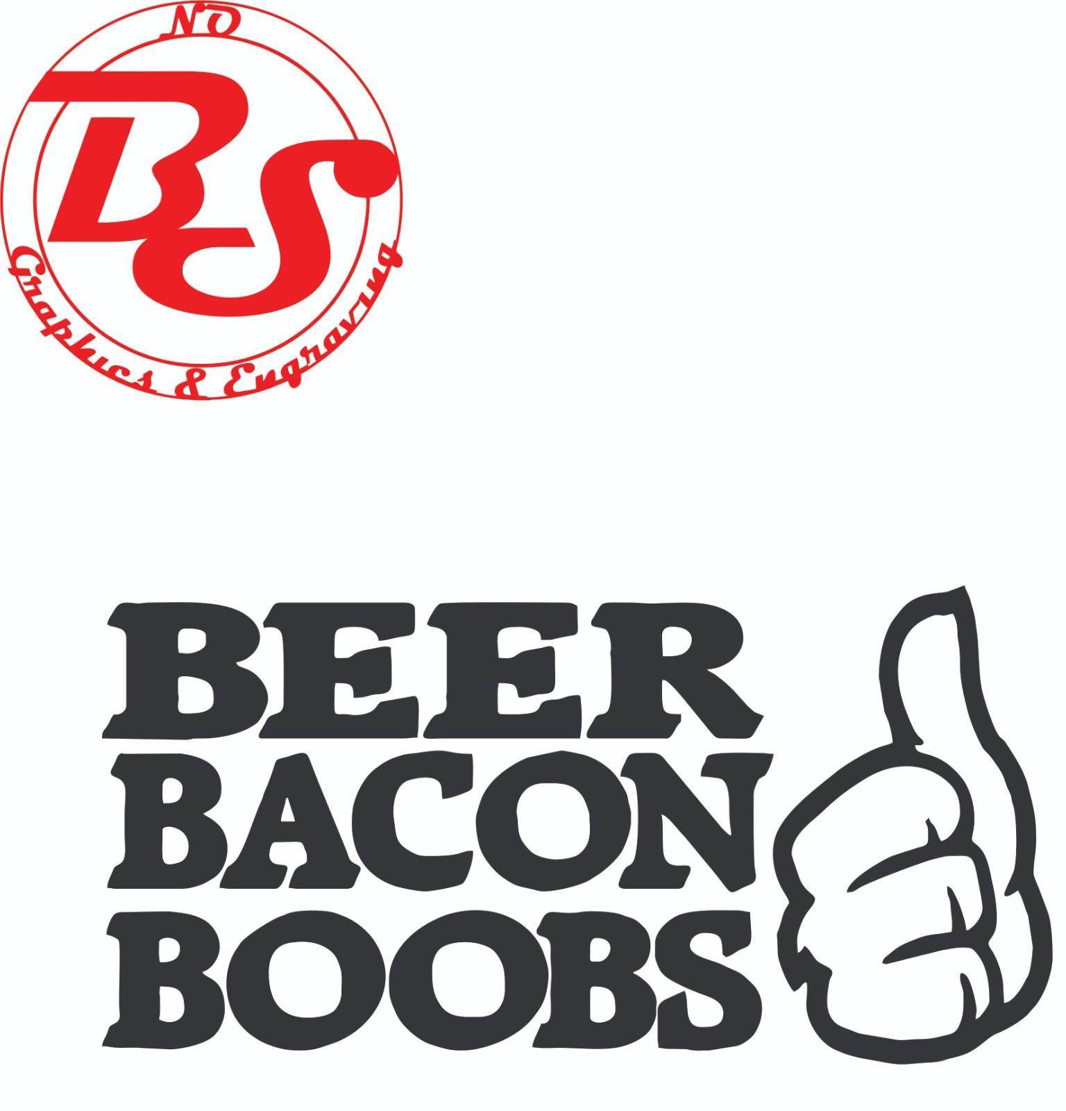 6" Bacon Vinyl Decal Beer Boobs Guns Smoker Meat Keto Carnivore BBQ Funny noBS