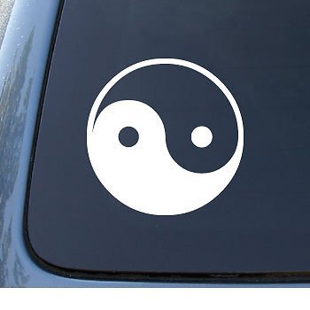 CMI192 YIN & YANG – Asian – Car, Truck, Notebook, Vinyl Decal Sticker | Vinyl