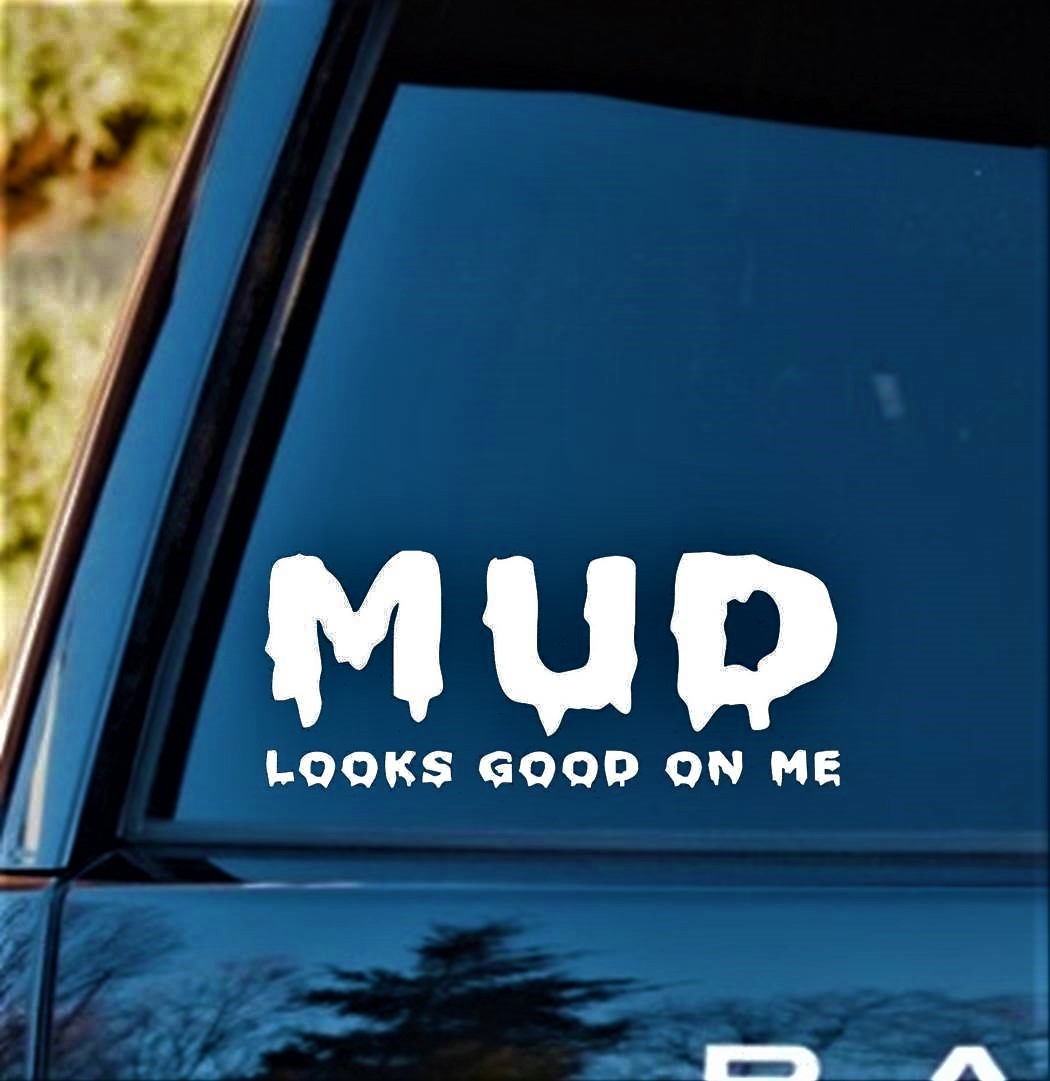 Mud Off Road ATV Racing Decal Sticker Dirt Bike Motocross 4 Wheeler