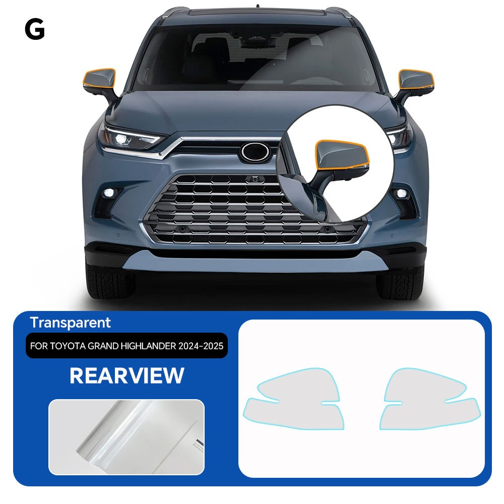 For Toyota Grand Highlander 2024-UP Full Car Precut Paint Protection Film PPF