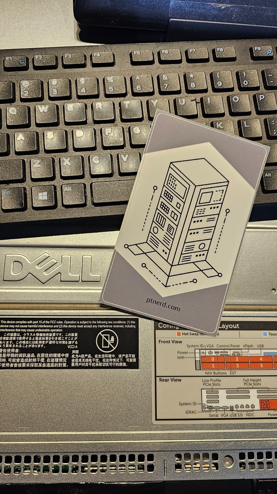 3×5" High Quality Homelab Server Propylene Sticker – Tear/Water/Fade Resistant