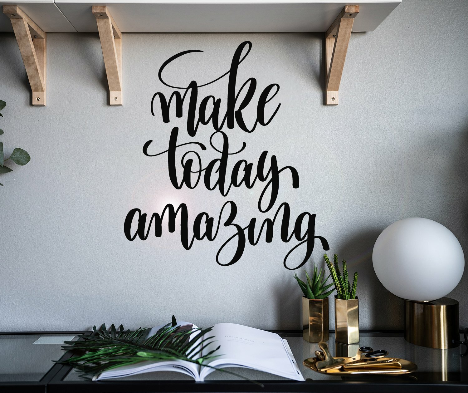 Vinyl Wall Decal Letter Phrase Mermaid Vibes Stickers 28.5 in x 15.5 in gz003