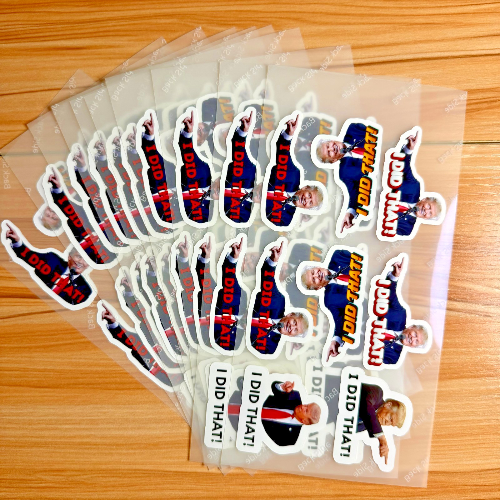 Trump I DID THAT! Assorted Stickers Waterproof Vinyl Decals 10/50/100 PCS 2"