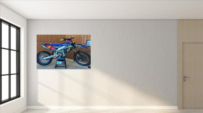Deegan Supercross Bike Wall Vinyl Decal Poster Dirt Bike (Removable Adhesive)