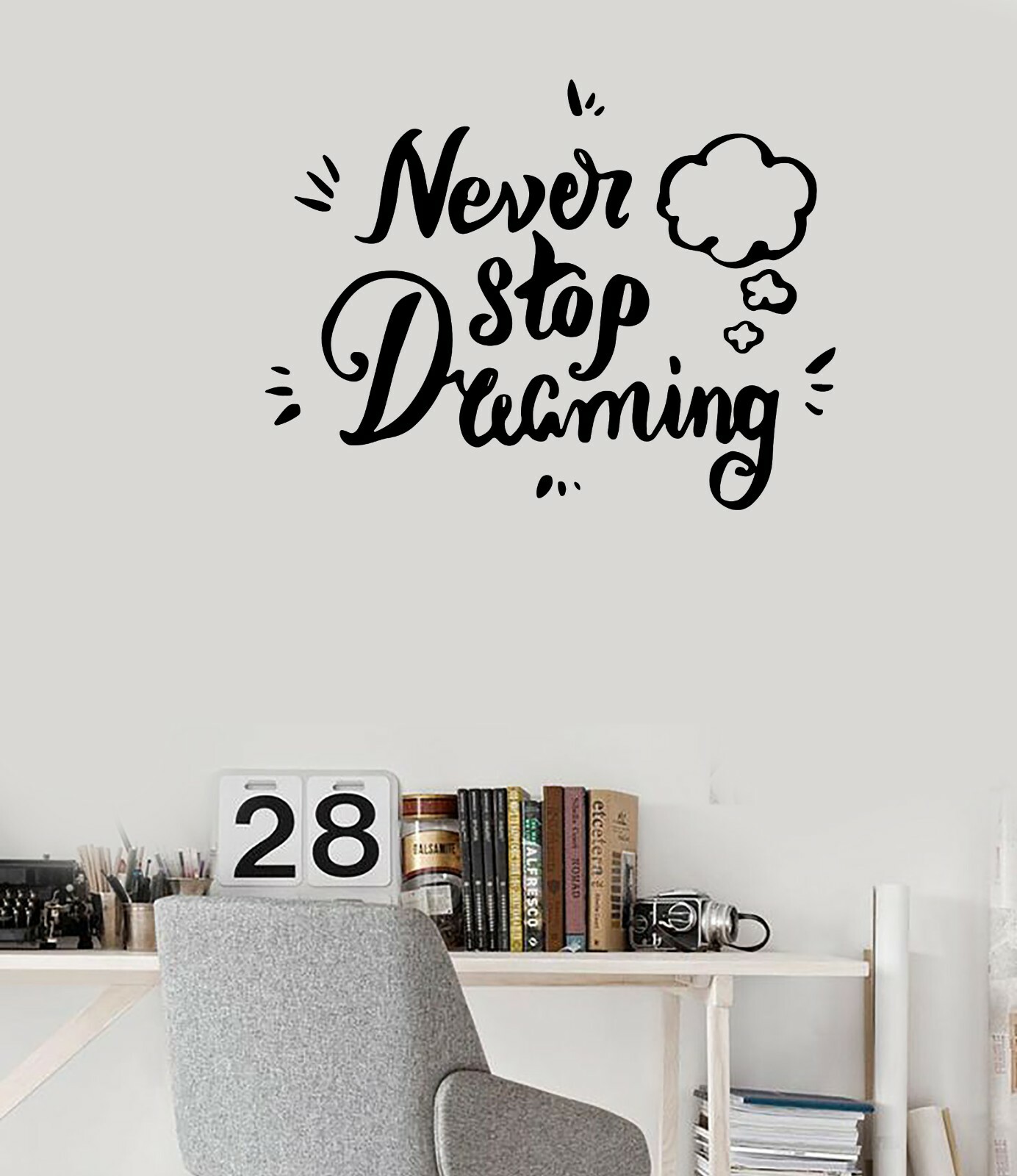 Wall Sticker Vinyl Decal Lettering Poster Quotes Words Phrase (n1456)