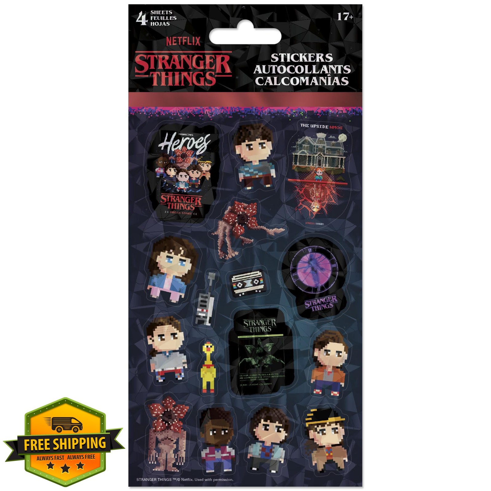Trends International Stranger Things 5 sticker