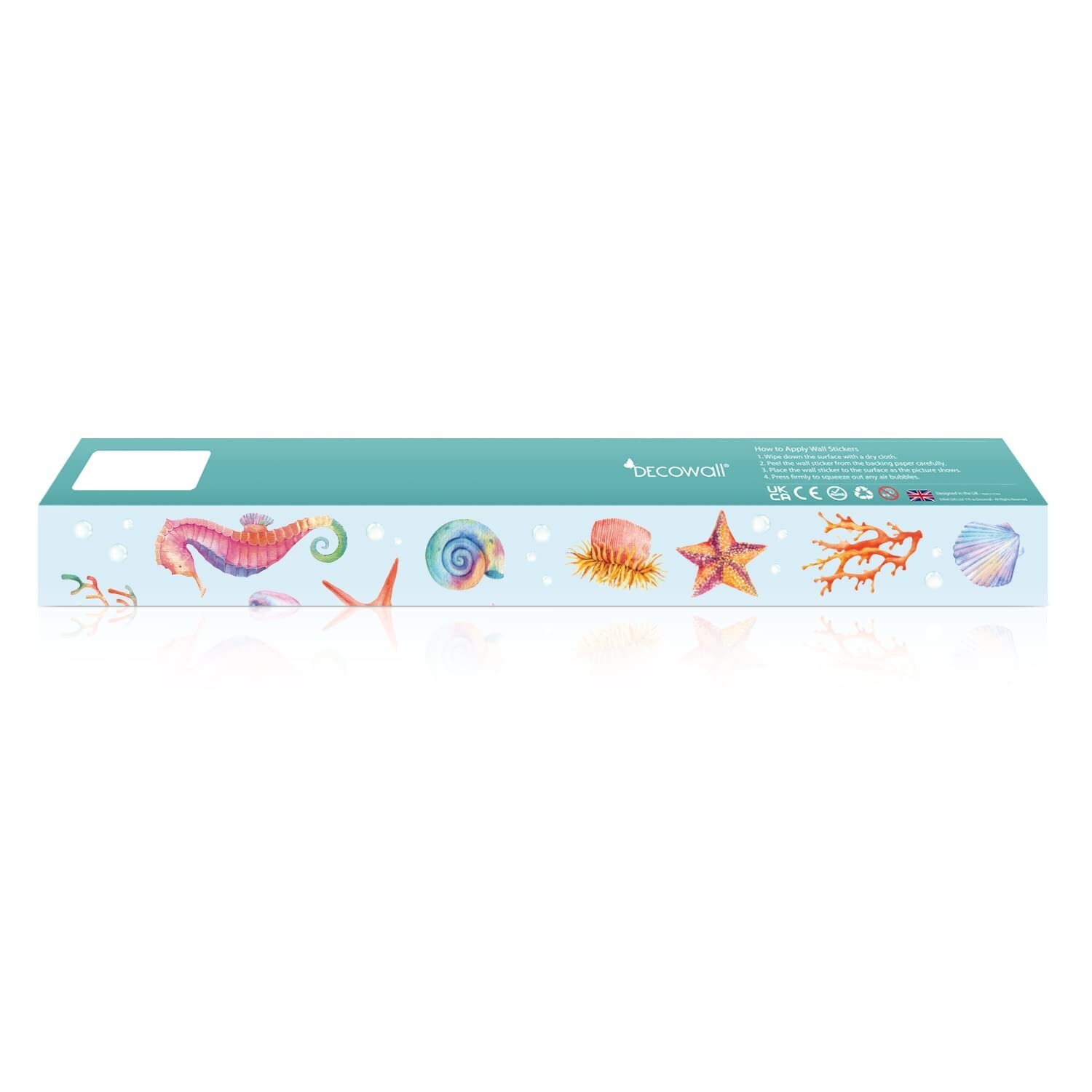 DECOWALL DL3-2302 Colourful World Wall Stickers Decals Poster Art Board Tapes…