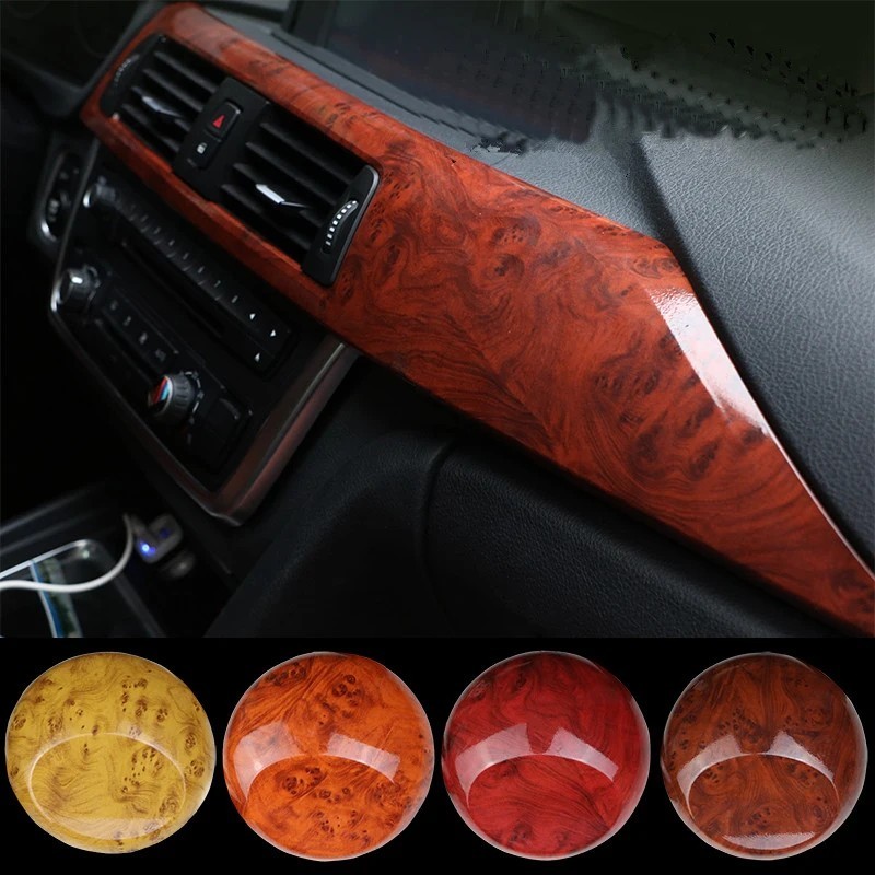 Wood Grain Car Wrap Vinyl Film Interior Sticker DIY Decal PVC Air Release 30×50