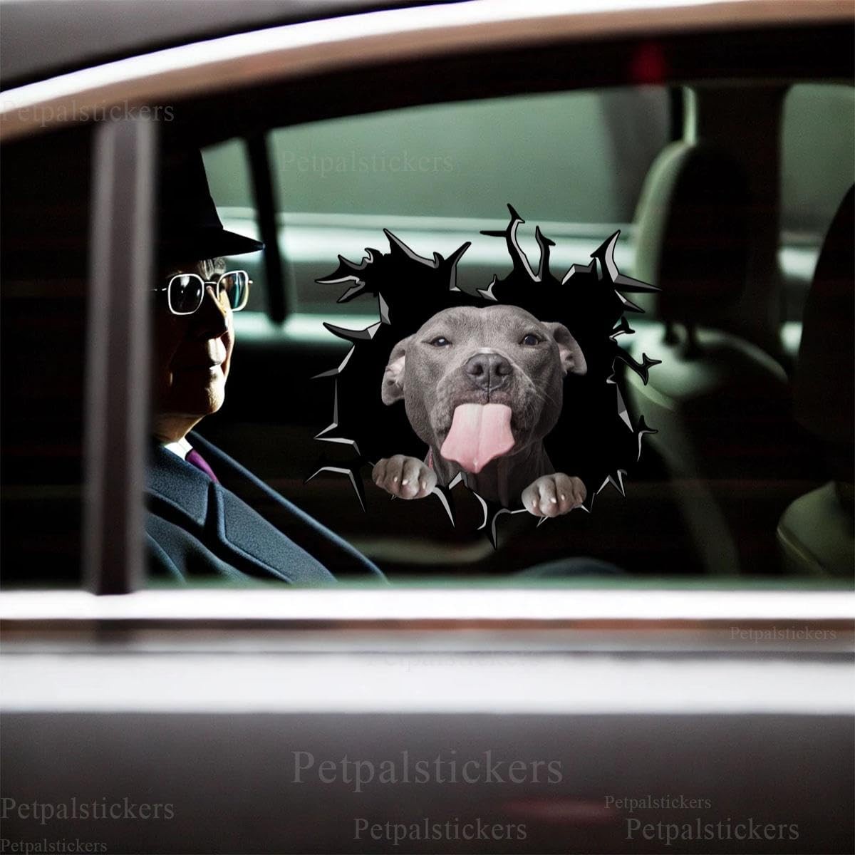 Vinyl Dog Stickers Car Decals for Dog Lovers, Perfect Gift for Pet Owners
