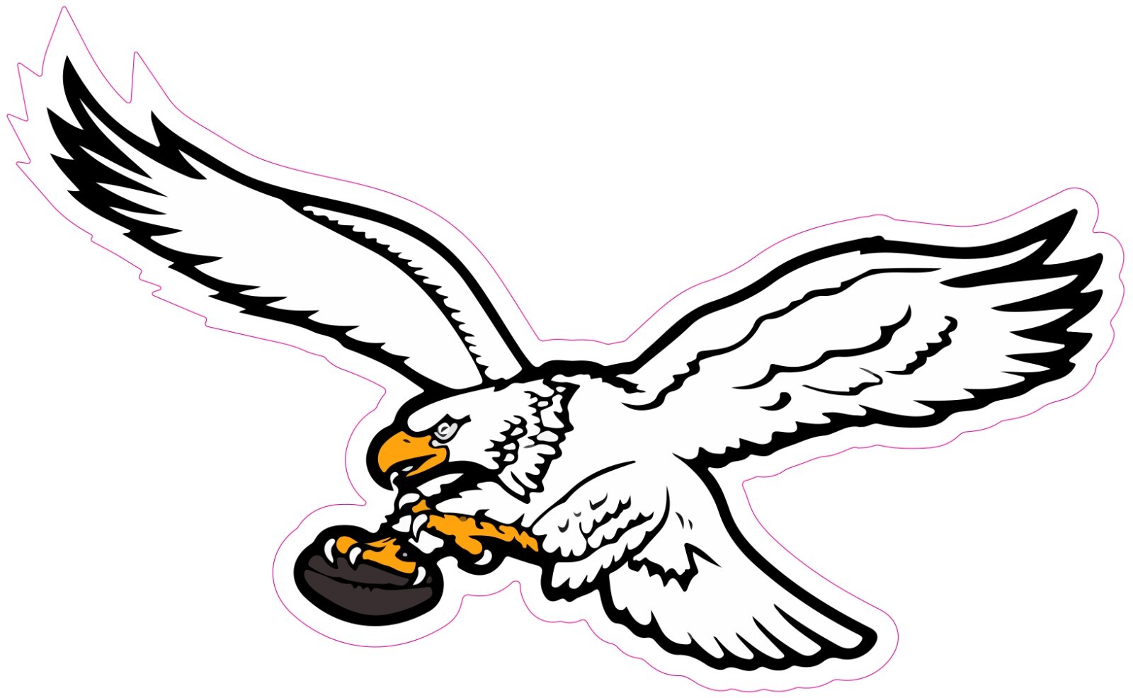 Philadelphia Eagles Football Vinyl Decal Sticker Car Truck Bumper Tumbler Mug
