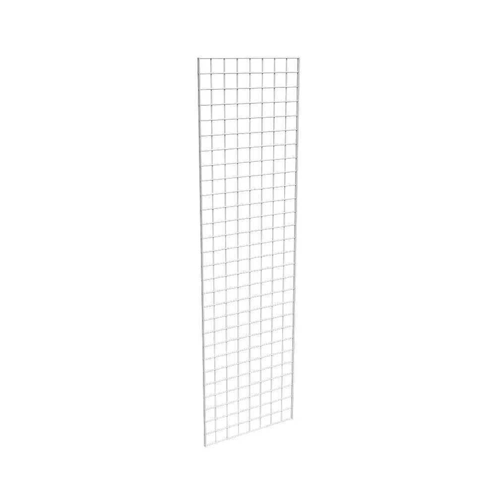 2' W x 7' H GRID PANELS White Econoco P3WTE27 (Pack of 3)
