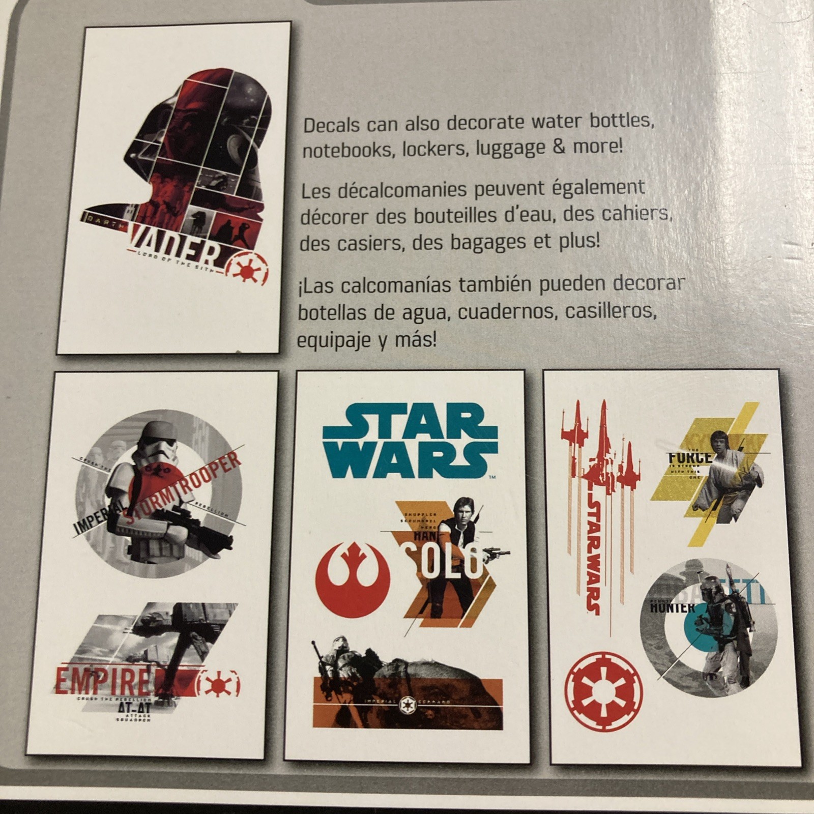 STAR WARS Device Decals by Sandy Lion #DC2004 4 Sheets