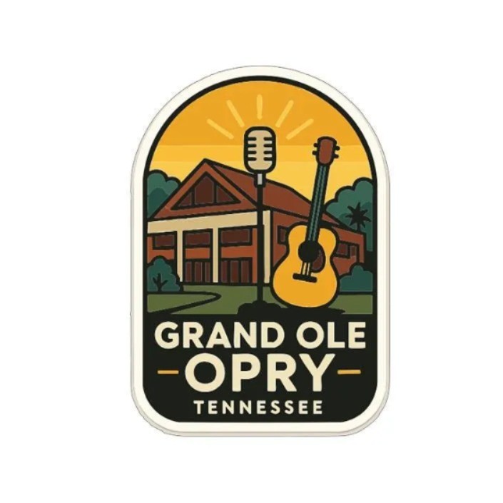 Grand Ole Opry Tennessee Iron On Heat Transfer Vinyl HTV Die-Cut Symbolic