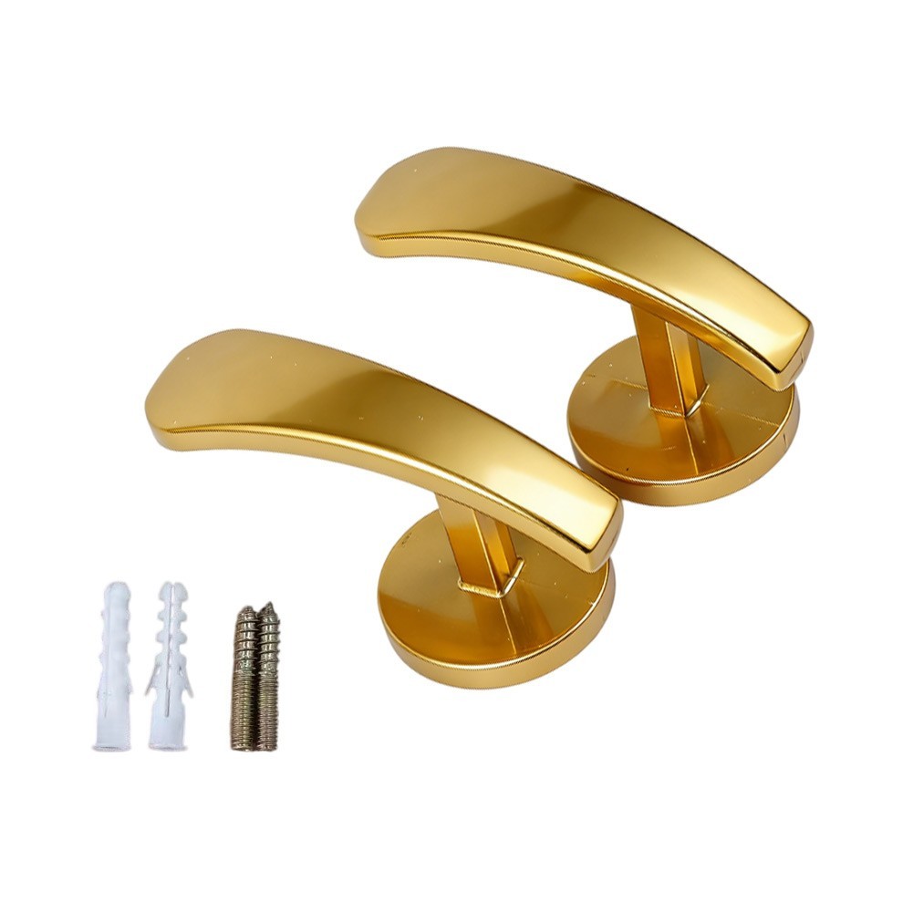 Zinc Alloy Wall Mount Curtain Tieback Hooks Compact 6.5 2.8 cm for Any Room
